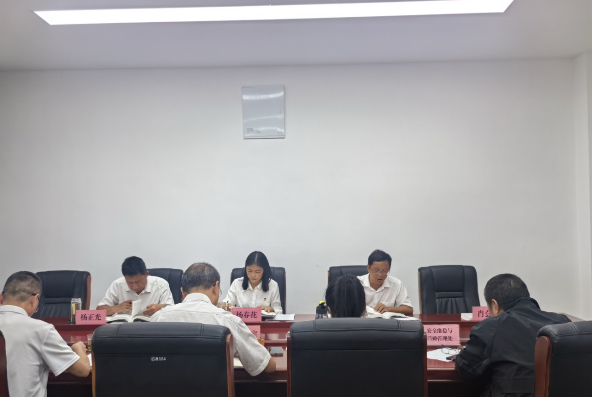 澳门十大信誉好的平台党委理论学习中心组组织2025年第七次集中学习